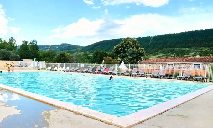 Lussas RV Rental | Camping maeva Escapades Ludo Parc * - 3 Room Teepee 4 People (2 Adults + 2 Children) Without Sanitary