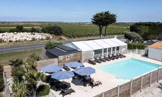 Ars-en-Re House | Camping Romanée Le Campiotel des Dunes * - PREMIUM mobile home - 3 bedrooms for 6 people