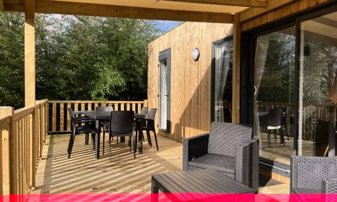Quimper House | Camping Sunêlia Lanniron Orangery * - Sunêlia Luxury Golf 6 pers. 3 ch. 6 persons
