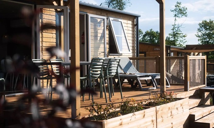 Payrac House | Camping Sunêlia Le Séquoia * - Mobil-Home Sunelia Luxe 40m² 3 chambres 2 salles de bain - Climatisé 6 personnes