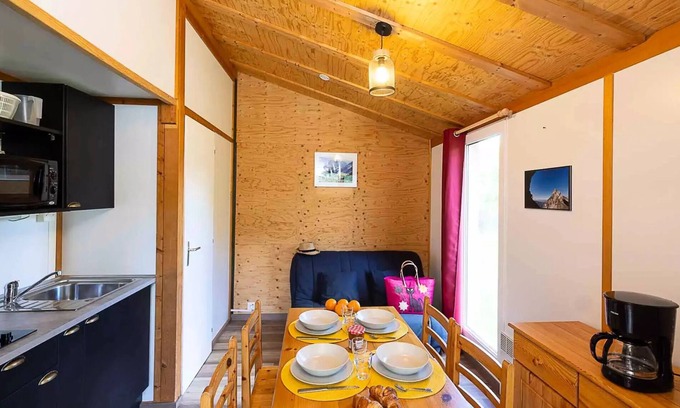 Lus-la-Croix-Haute Ski Chalet | Campsite CHAMP LA CHEVRE * - Chalet Alizé 2 bedrooms 4 people