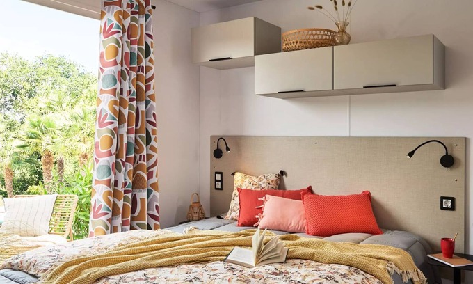 Stella-Plage House | Campsite La Forêt Stella-Plage * - Ocean Opal Cottage – 2 bedrooms - 2 bathrooms - 34 m2 - semi-covered terrace 5 people