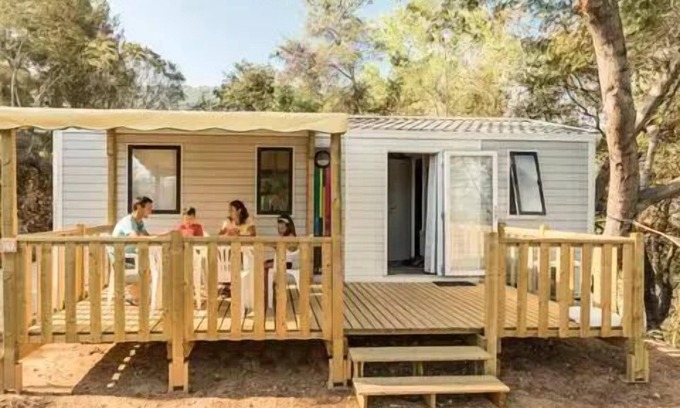 Calcatoggio House | Campsite Lacasa * - Mobilhome for 6 People