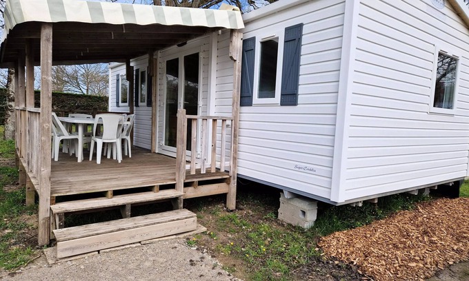Bois-de-Cene House | Campsite maeva Escapades Le Bois Joli * - Mobile Home Cordélia 4 Rooms 6 People + TV