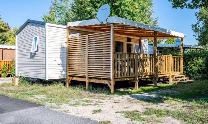 Parentis-en-Born House | Campsite maeva Club l'Arbre d'Or * - 3 Room Mobile Home 4/6 People Air Conditioned + TV