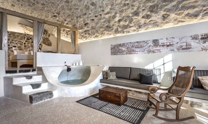 Emporio Villa | Canava Villas #1 with Private Pool@ Mediaval Village , Santorini