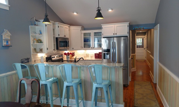 North Carolina Coast House | Cape Fear Cottage ~ Three & Half Blocks from the Water!