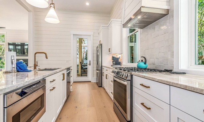 Keepers Landing House | Cape Fear Station: Stunning Custom Home with Forest Views