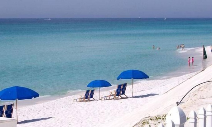 Crystal Beach Condo | Capri by the Gulf 101, Beachfront Beauty Just Steps from the Water!