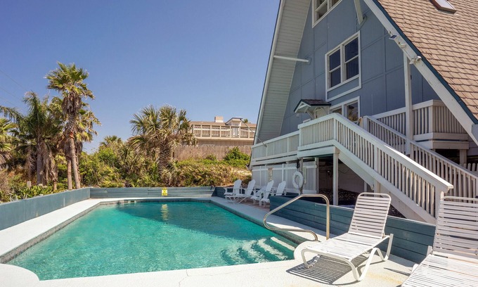 South Ponte Vedra Beach House | Captain's Quarters - Oceanfront with a Pool!