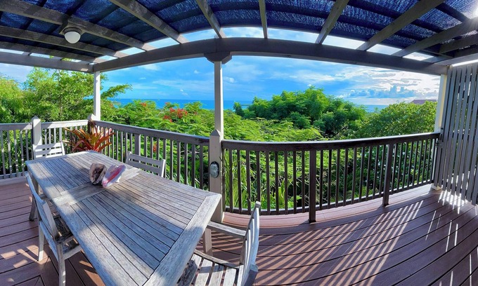 Governor's Harbour Apartment | Caribbean Sea and Atlantic Ocean Views/Near Twin Cove Beach/Tropical Oasis