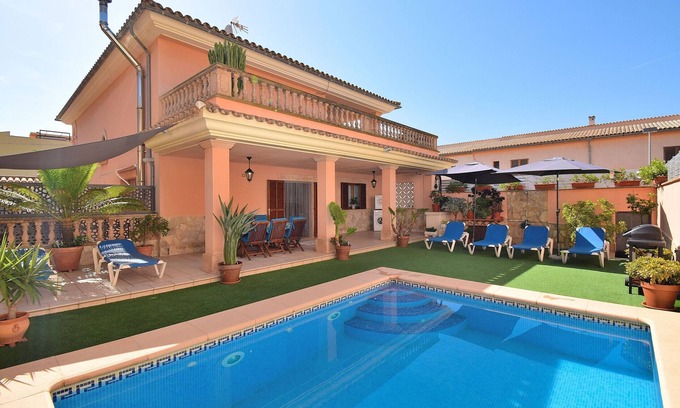 Muro Ski Chalet | Cas Barber 226 fantastic villa with private pool, terrace, barbecue and WiFi