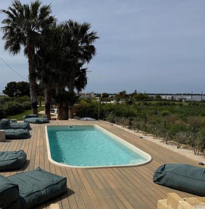 Birgi Vecchi House | Casa A - mit Pool - at Lagoon - Lo Stagnone Kite Spot - Palm Kite Paradise