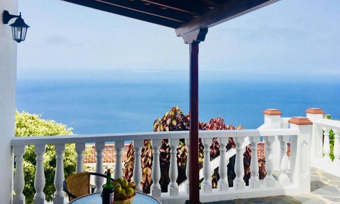 Las Indias Cottage | Casa con vista al mar y montaña, wifi, Barbacoa