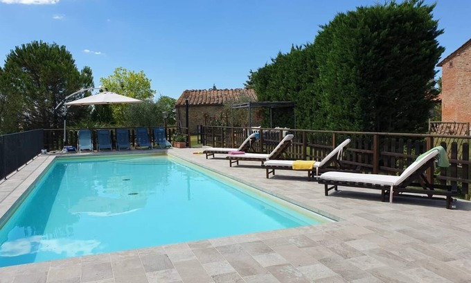 Rapolano Terme Villa | Casa Cretese