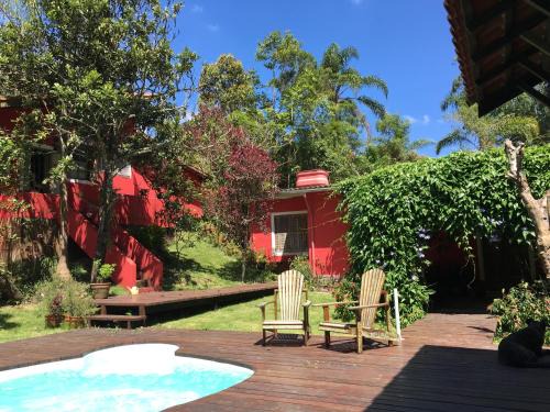 Salesopolis House | Casa Crudo, PRIVACIDADE NA MATA ATLÂNTICA, piscina, trilhas e descanso