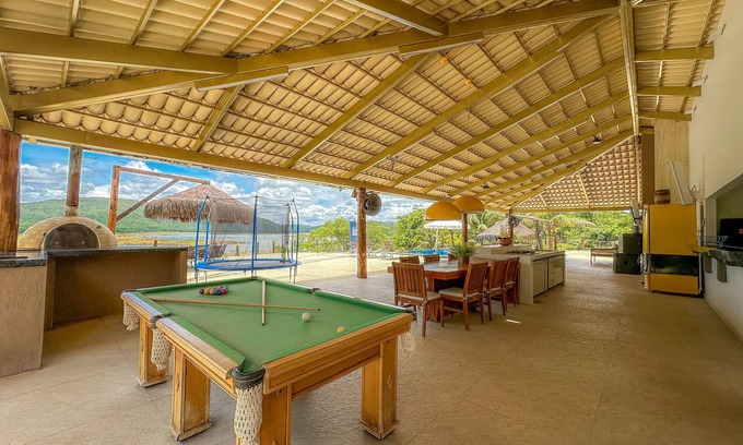 Caldas Novas Cottage | Casa de Campo com Linda Vista Para Lago e Montanha em Caldas Novas-go