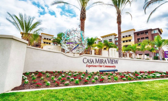 Mira Mesa Apartment | Casa Mira View: Cozy1-Bedroom Apt in Tranquil San Diego — AC & Fitness Room