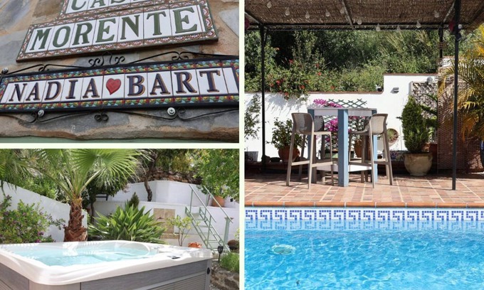 Torrox House | Casa Morente – Charming Andalusian home with jacuzzi and private pool