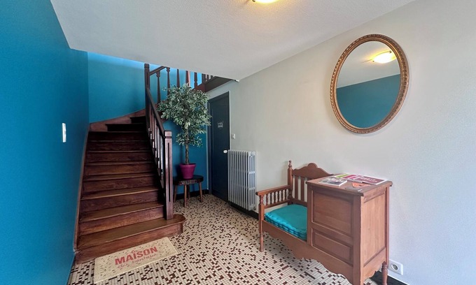 Brive-la-Gaillarde House | Casa Nobel - Joli logement pour 4 pers. - Balcon