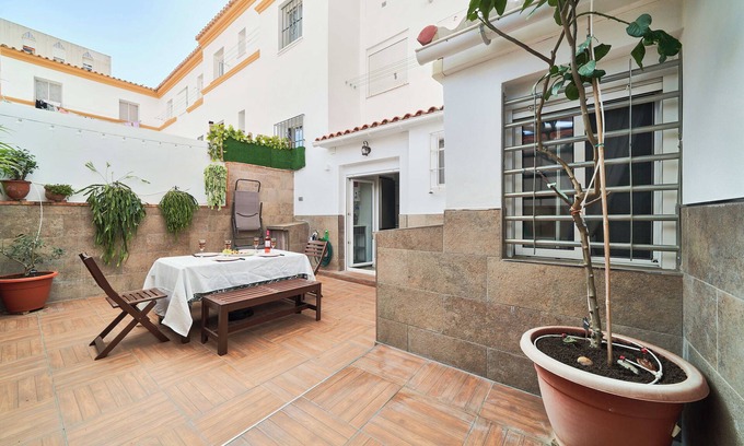 Jardin de la Abadia Apartment | Casa Raquel con Terraza Cerca al mar