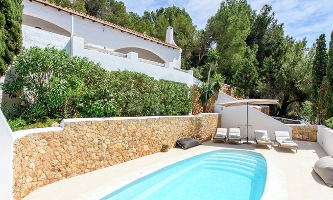 Santa Eulalia del Rio Villa | Casa Zita Mar - Ibiza style villa, beach nearby & magical view