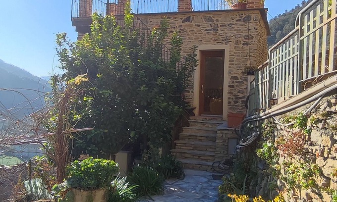 Badalucco Villa | Casapablo Medieval Church Villa with Private Garden and Pool