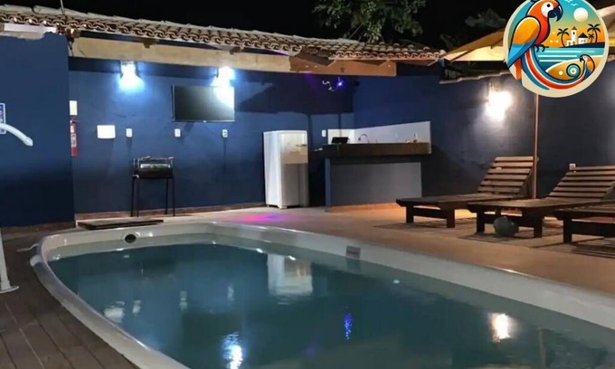 Corumbau House | Casas Araras de Corumbau-piscina 5 Min da Praia