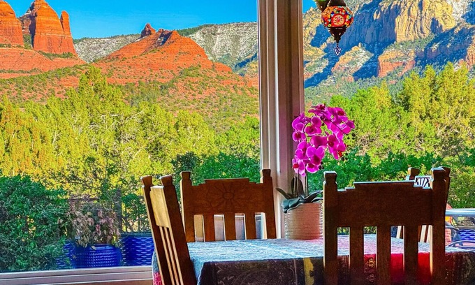 Uptown Sedona Condo | Casita · Actual Views~ALL photos taken ON property!