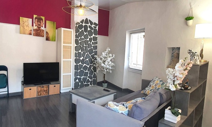 Argeles-sur-Mer House | Catalan house in Argelès-sur-Mer center, Wi-Fi, near beach