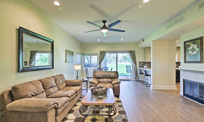 Palm Springs Condo | Cathedral City Condo on Golf Course w/Patio!