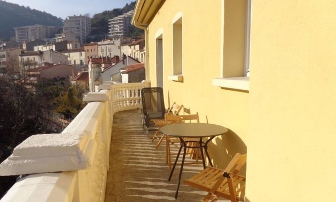 Amelie-les-Bains-Palalda Apartment | Central F3 Apartment with Balcony/Terrace, Sleeps 4, Close to Amenities, Elevator Access