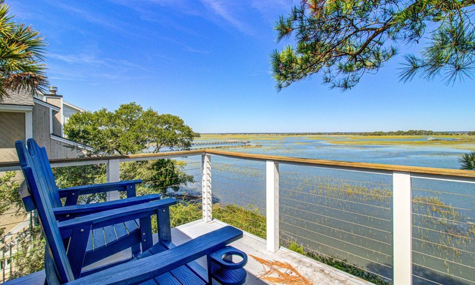 Marsh Island House | Centrally located to local attractions, close to beach access & marsh views