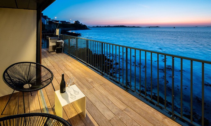 L'Aber Vrac'h Apartment | CEZON ISLAND - Luxury duplex with magnificent sea view