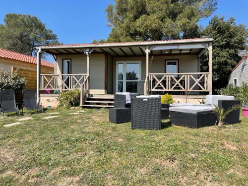 Puget-sur-Argens Ski Chalet | Châlet dans parc de loisirs 5 étoiles