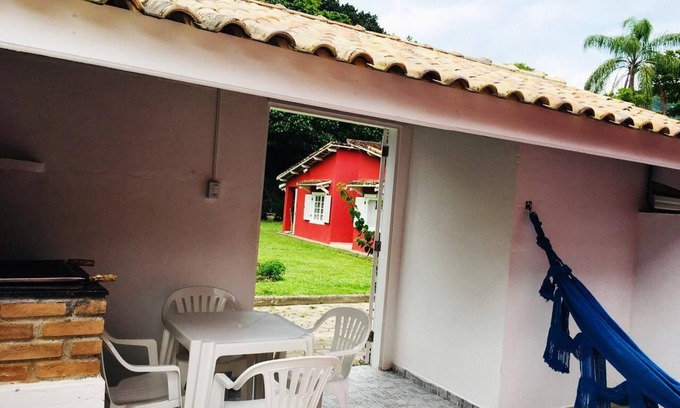 Toninhas Ski Chalet | Chales in gated villa near beach perfect for pets and families