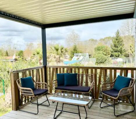Saint-Geours-de-Maremne Ski Chalet | Chalet à louer - 52m2 - Landes