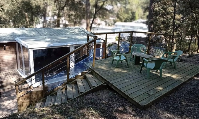 Saint-Hilaire-de-Riez Ski Chalet | Chalet 032 - 2 Schlafzimmer 4 persons