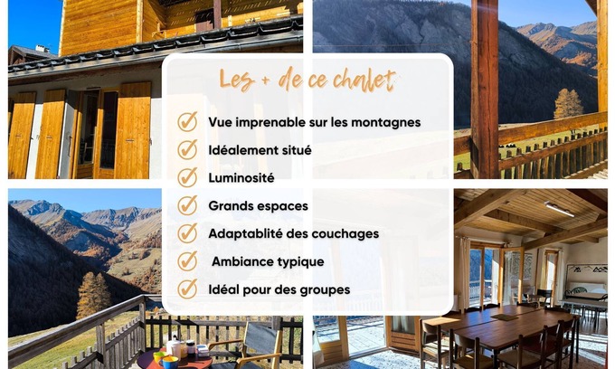 Saint-Veran Ski Chalet | Chalet 24 p - Saint Véran - Chalet des routiers - Queyras Nature Park