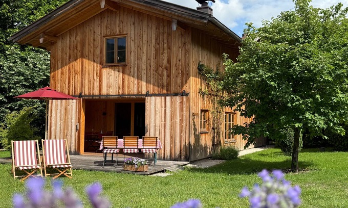 Unterwoessen Ski Chalet | Chalet am Quittenbaum, whole house, 140 sqm for 2-6 persons, 2 bedrooms, 2 bathrooms, sauna