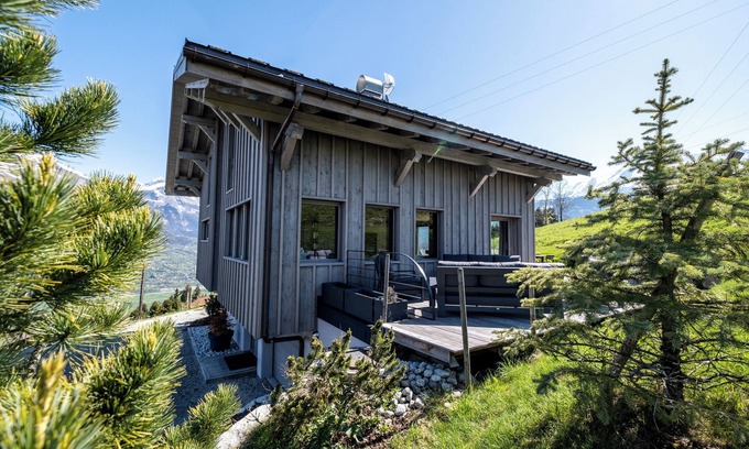 Combloux Ski Chalet | Chalet ANTEVA exceptional view of Mont Blanc, Aravis etc.