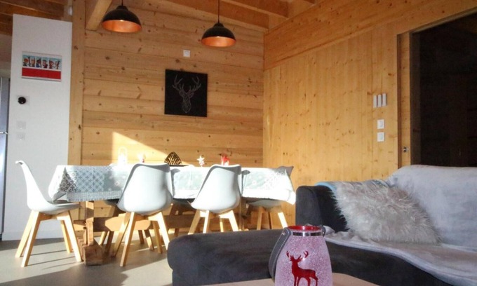 Chamrousse Ski Chalet | Chalet, balcony, tv, ski locker, 120m², Chamrousse