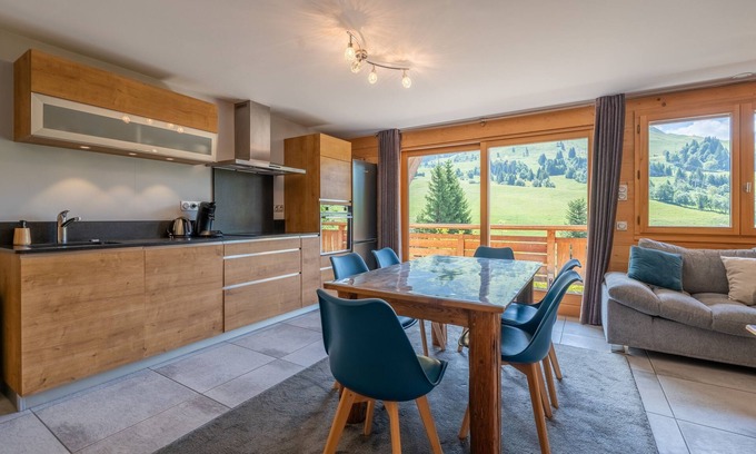 Le Grand-Bornand Ski Chalet | Chalet Coeur de Samance sleeps 6