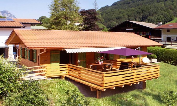 Ramsau bei Berchtesgaden House | Chalet für 1-2 Personen, neuerbautes Holzhaus, 65 qm, Dusche/WC, Terrasse, TV, W-LAN, separates Schlafzimmer, Nichtraucher