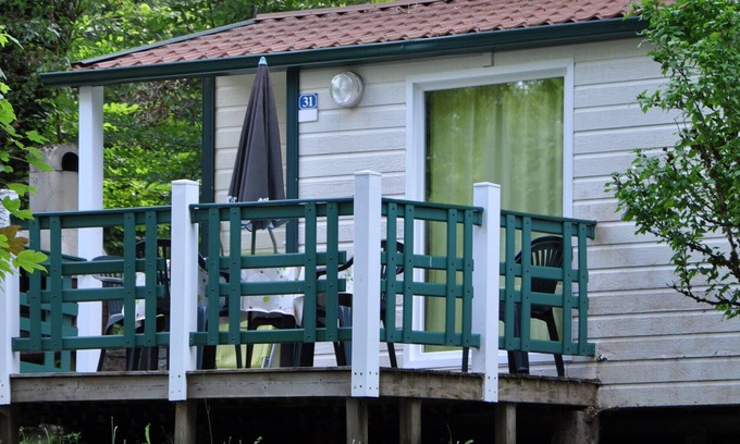 Payzac Ski Chalet | Chalet 'Du Moulin Du Châtain 2' with Shared Pool, Private Terrace and Shared Garden