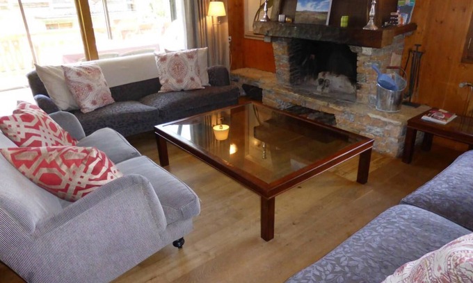 Les Contamines-Montjoie Ski Chalet | Chalet, view mountain, sauna, fireplace or stove, parking, tv, ski locker, 360m²