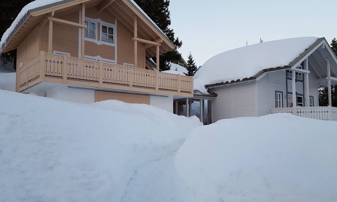 Flaine Ski Chalet | CHALET FULL SOUTH AT 1800 M'ALTITUDE 7 to 8 people with garage