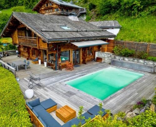Saint-Gervais-les-Bains Ski Chalet | Chalet Hygge - Piscine - Calme