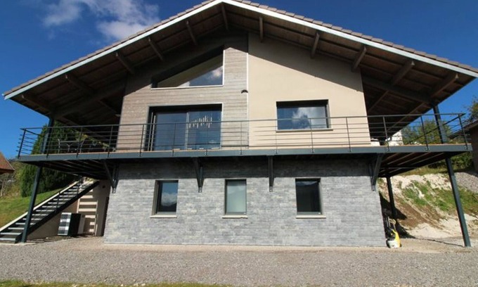 La Bresse Cottage | Chalet in La Bresse with fireplace and garage