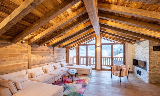 Courchevel Ski Chalet | Chalet Les Cochettes Courchevel with swimming pool 12 people